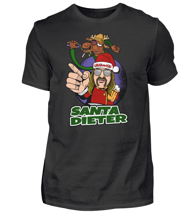 T-Shirt "Santa Dieter Drunk"