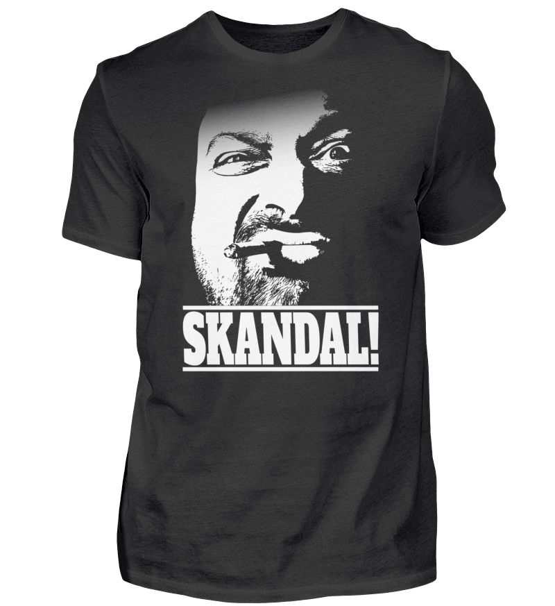 T-Shirt "SKANDAL!" Schwarz