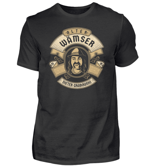 T-Shirt "Alter Wämser" Schwarz