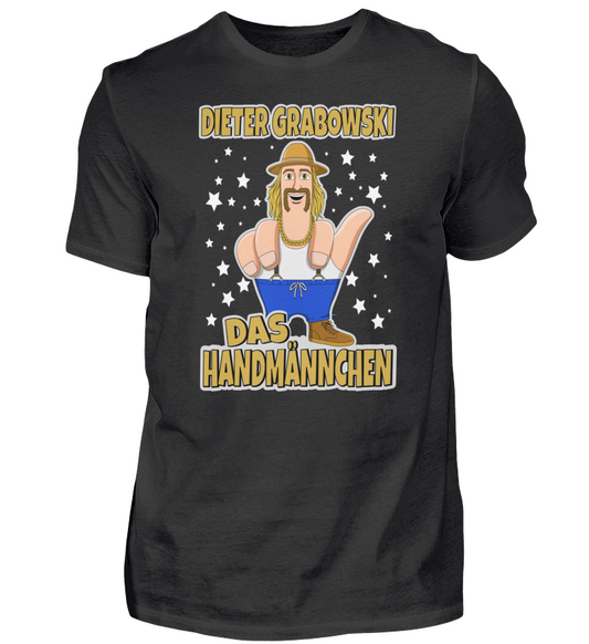 T-Shirt "Handmännchen" Sternchen Edition Schwarz