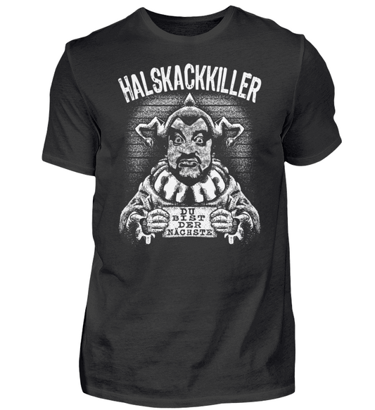 T-Shirt "Halskackkiller" Schwarz