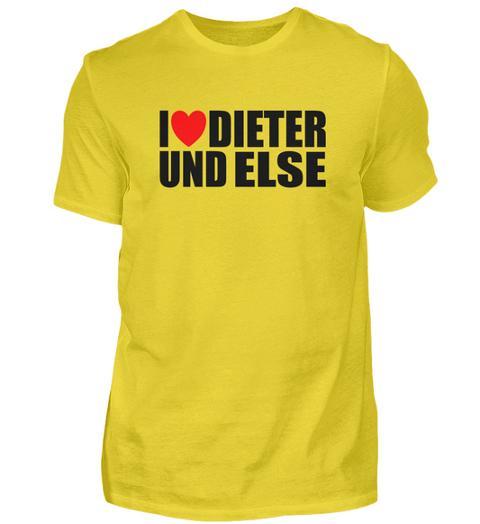 T-Shirt "Dieter & Else Love"