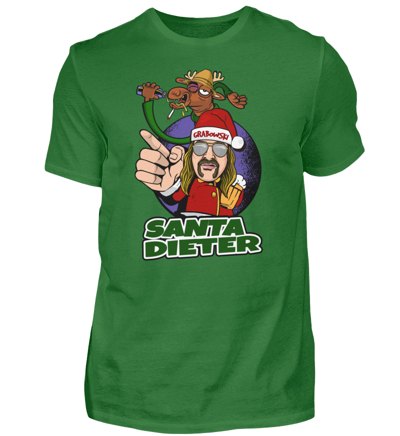 T-Shirt "Santa Dieter Drunk"