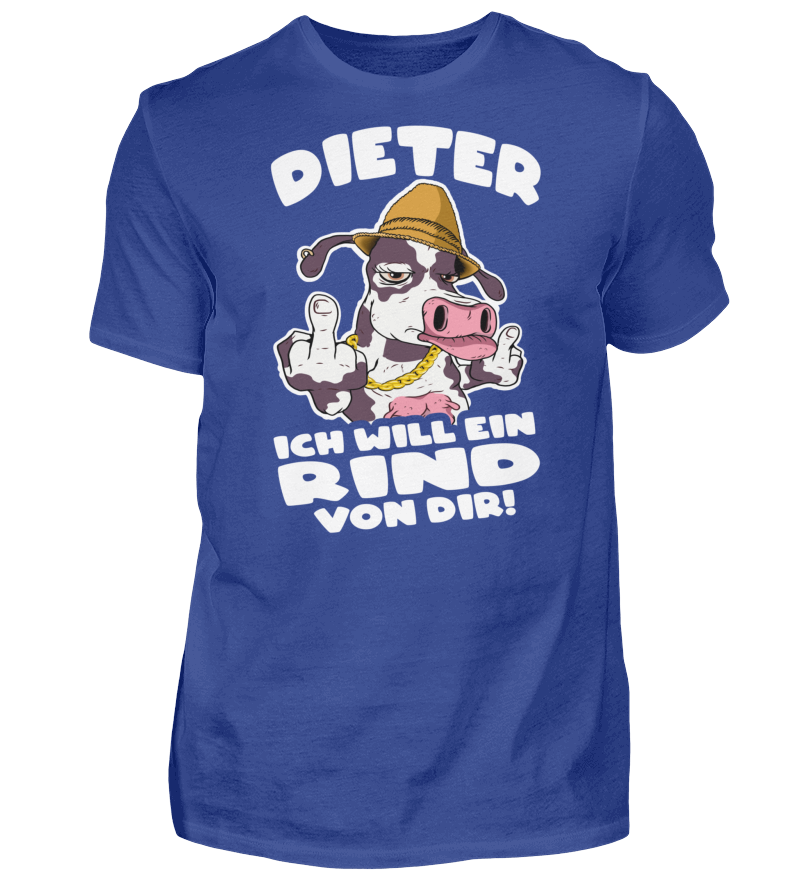 T-Shirt "Ich will ein Rind von dir"