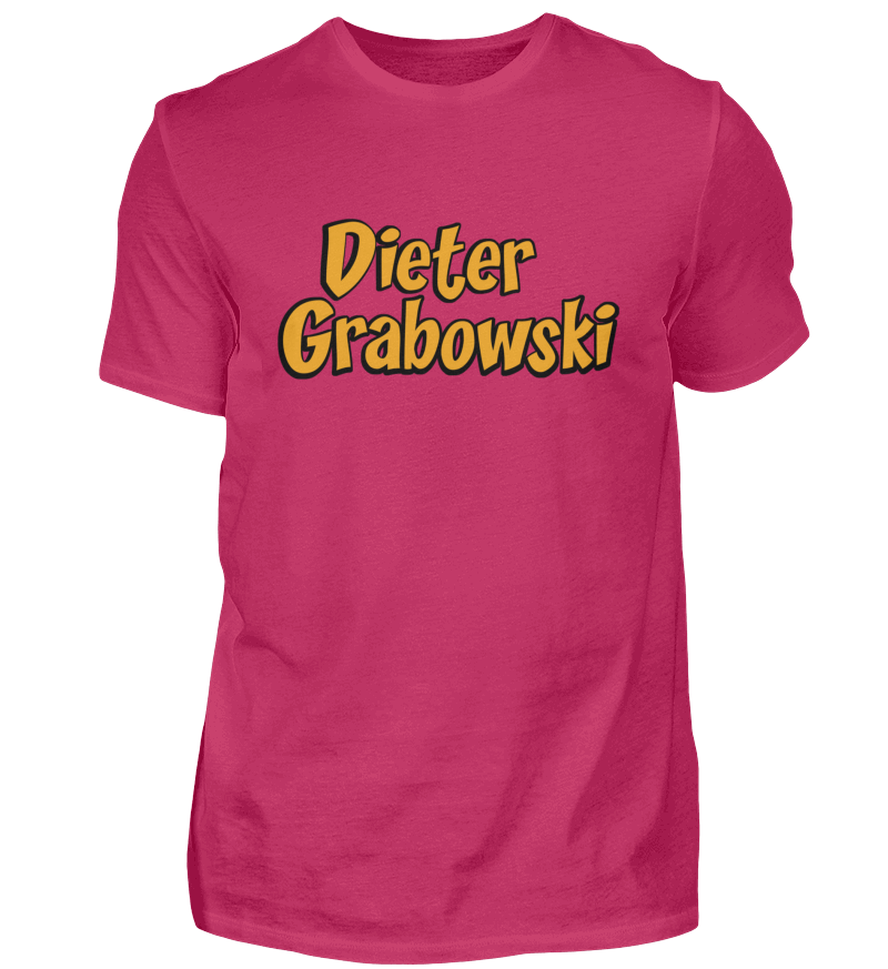 T-Shirt "Dieter Grabowski" Schriftzug