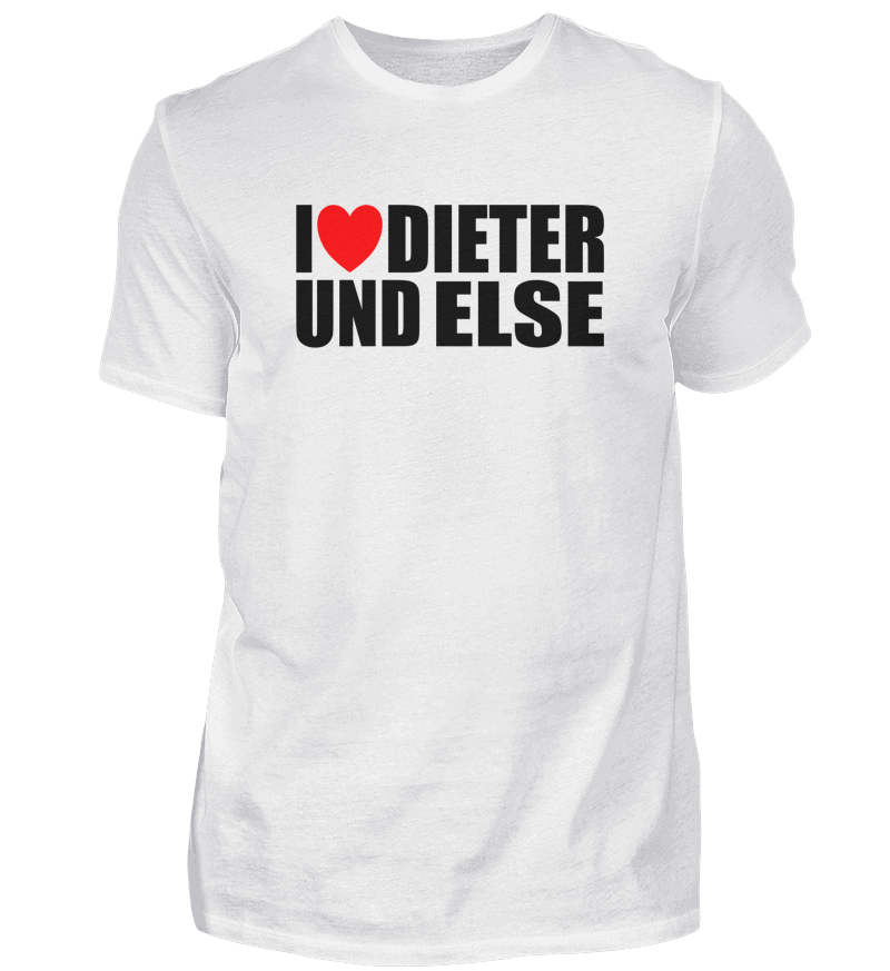 T-Shirt "Dieter & Else Love"