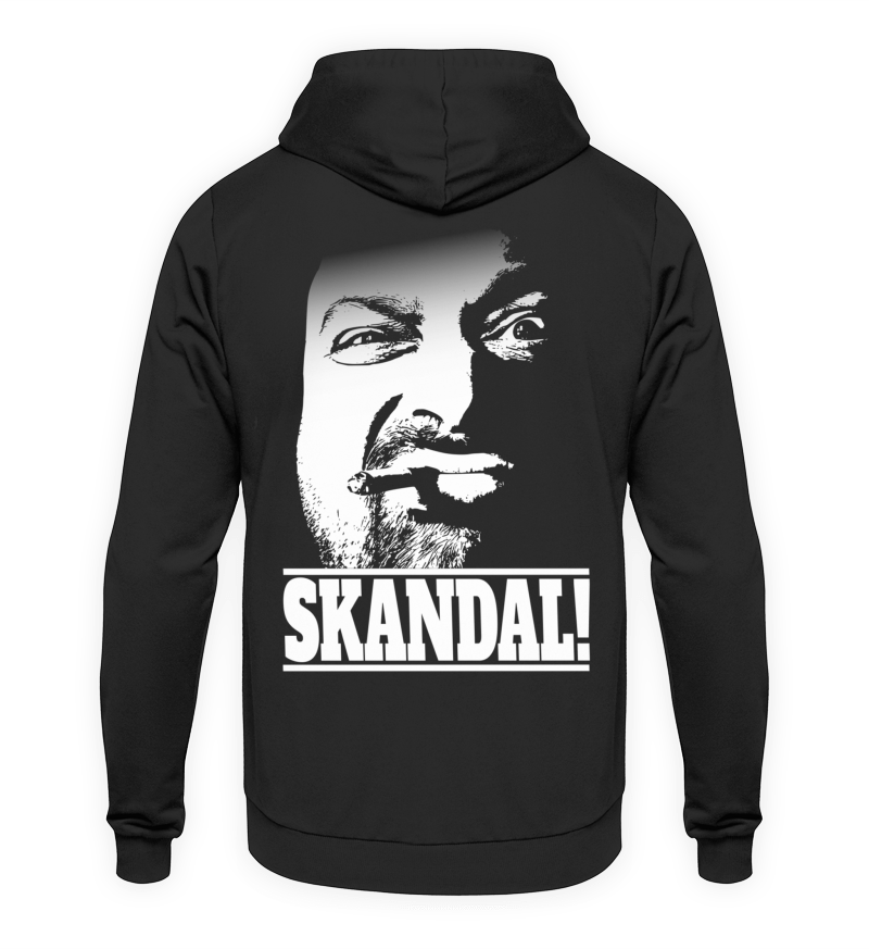 Hoodie "SKANDAL!" Schwarz