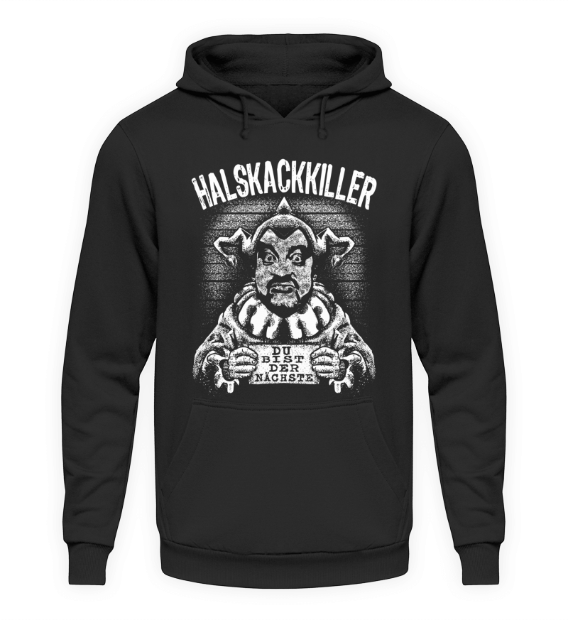 Hoodie "Halskackkiller" Schwarz