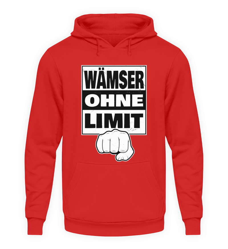 Hoodie "Wämser ohne Limit"