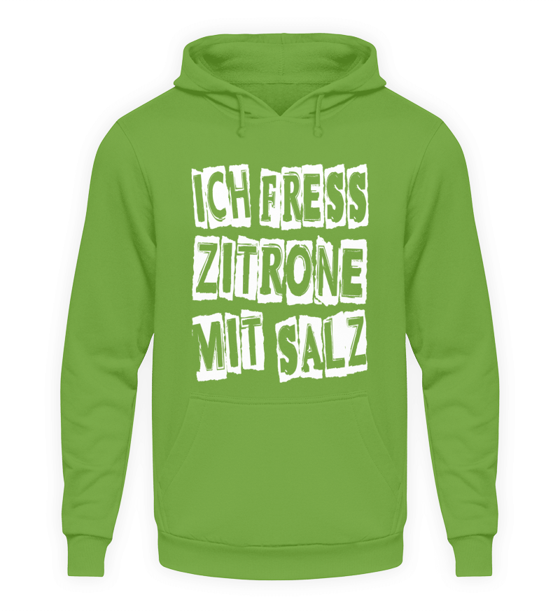 Hoodie "Zitrone mit Salz"