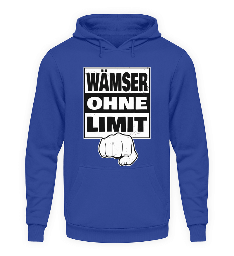 Hoodie "Wämser ohne Limit"