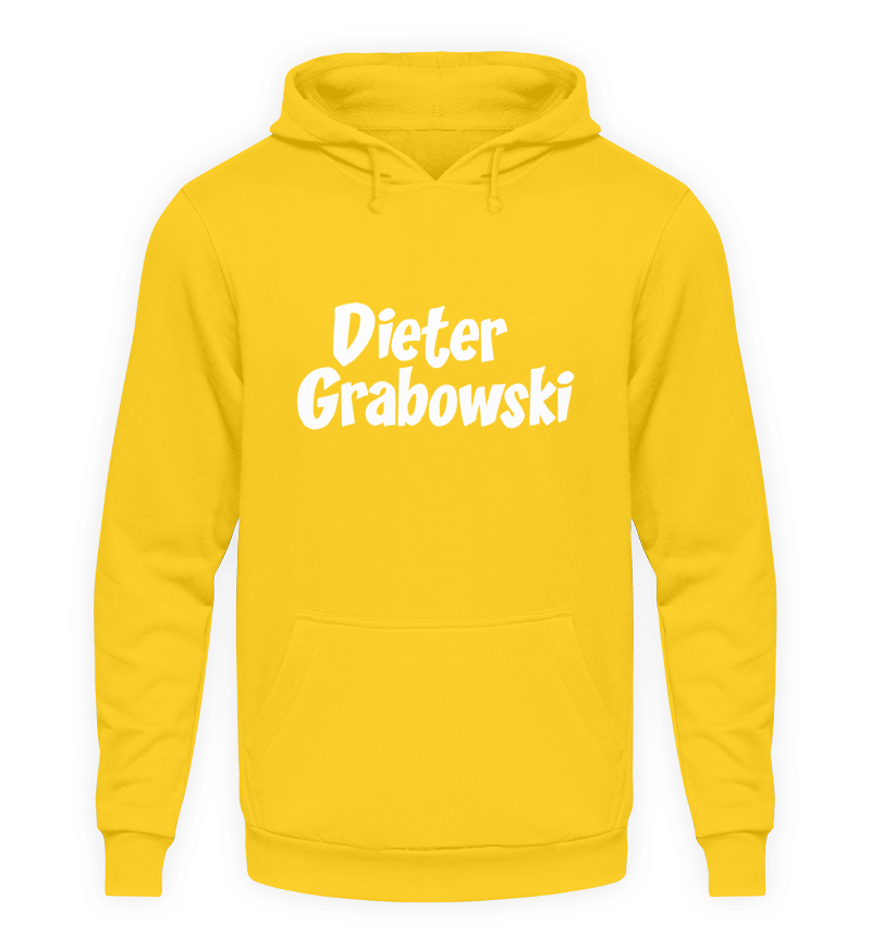 Hoodie "Dieter Grabowski" Schriftzug