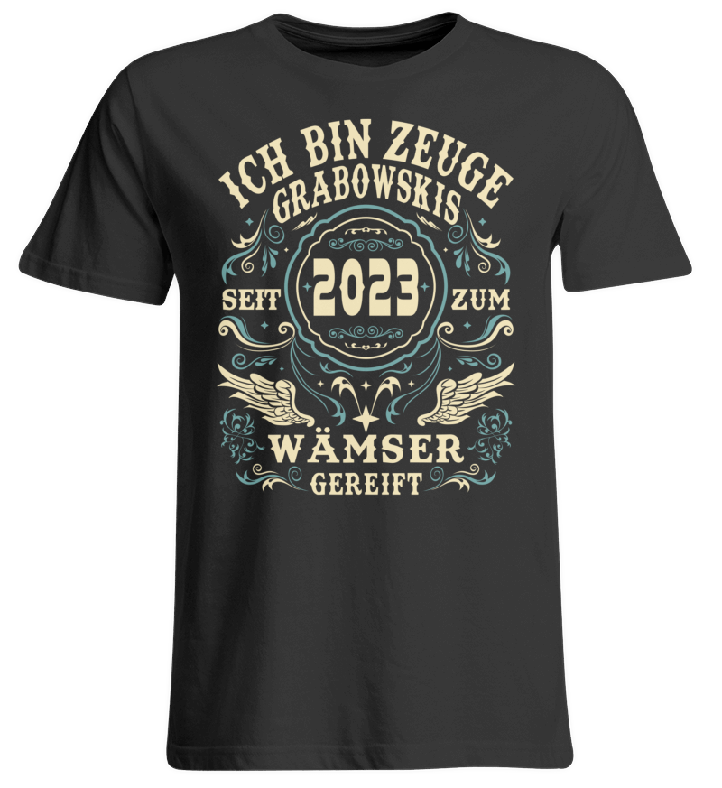 T-Shirt "Community Fanshirt" Schwarz