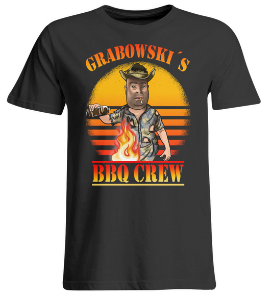 T-Shirt "Grabowski´s BBQ Crew" Schwarz