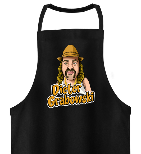 Grillschürze "Dieter Grabowski" Schwarz